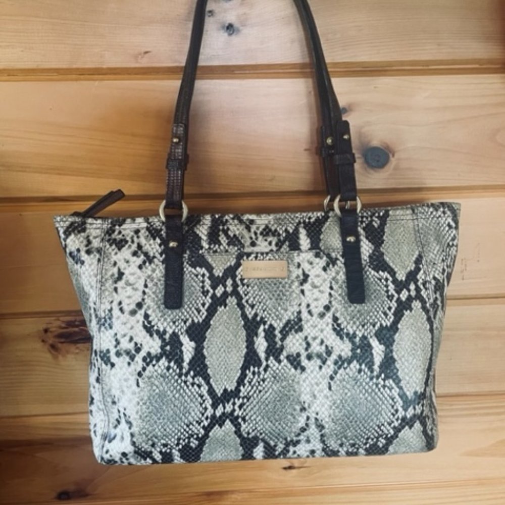 Brahmin Arno Medium Tote - Snake Print